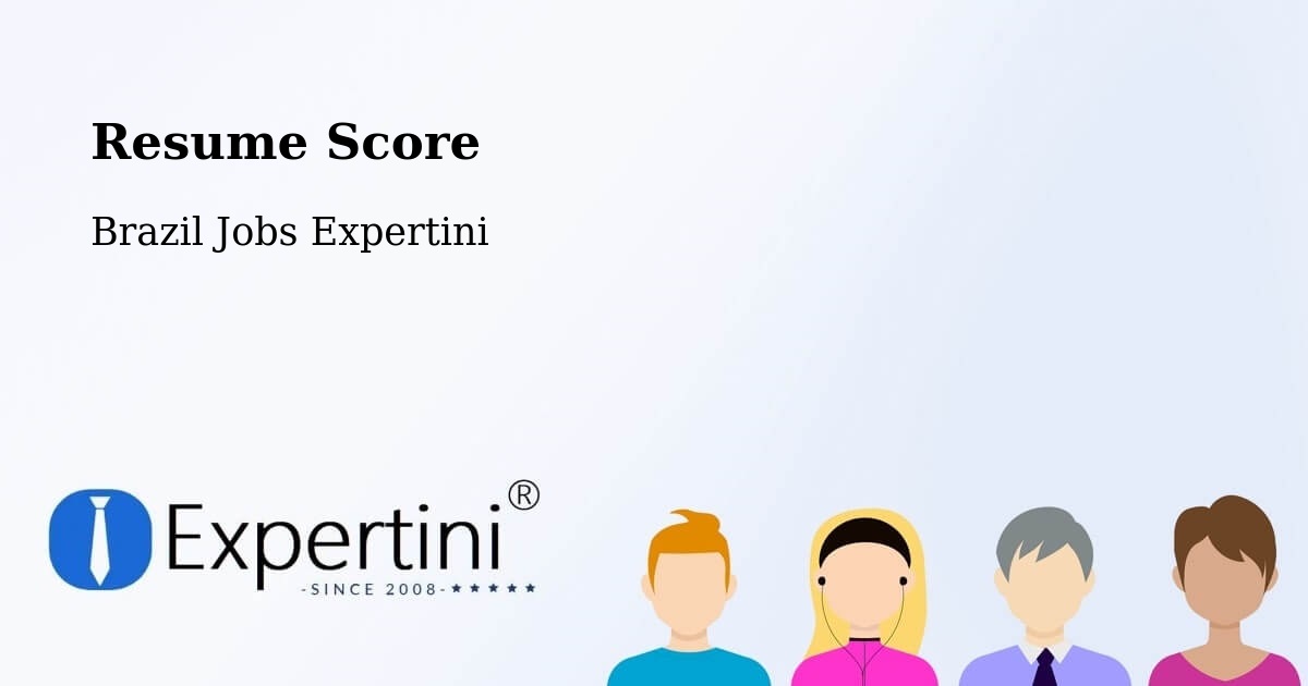 Resume Score & Job Description Match Tool – Schroeder - Brazil Jobs Expertini